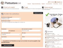 Tablet Screenshot of plattsattare.se